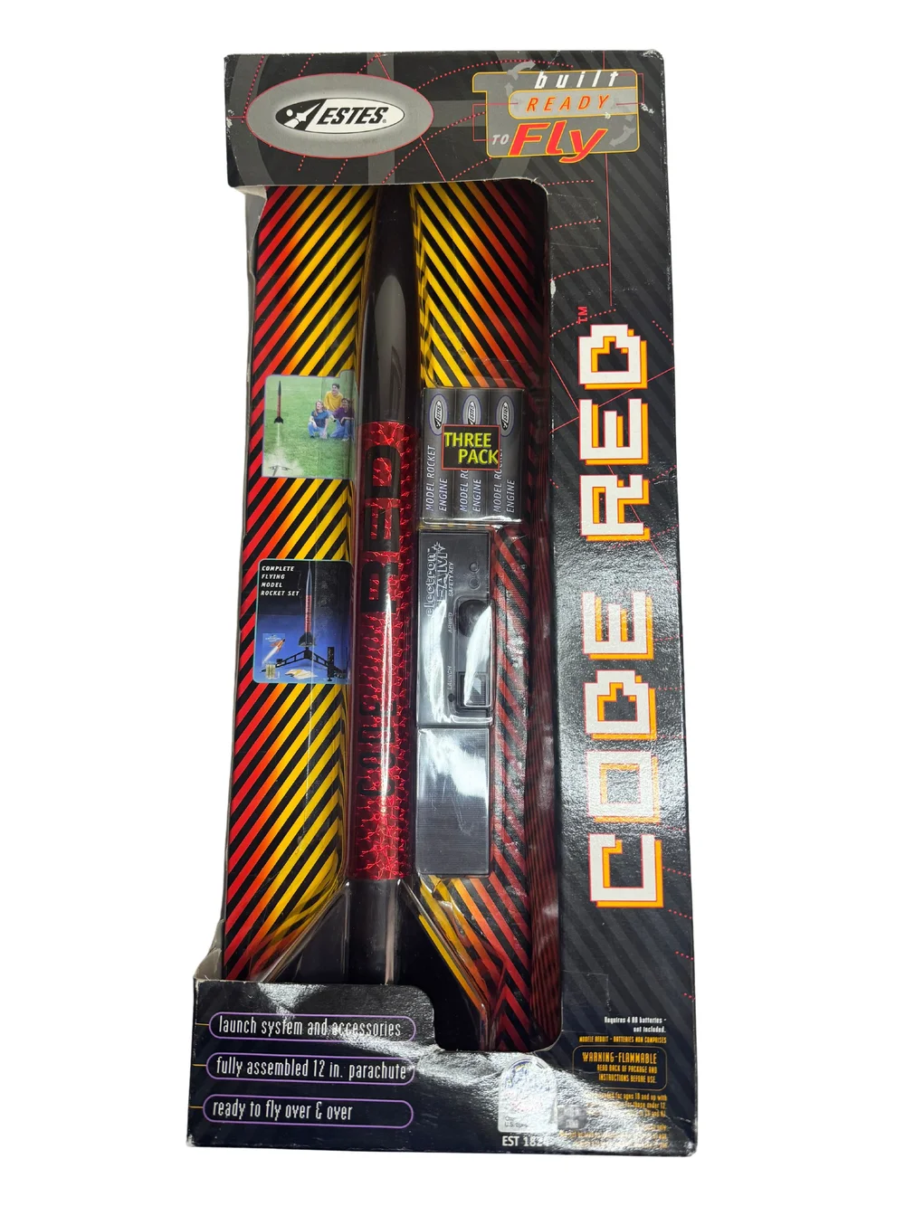 Buy Estes Code Red Flying Model Rocket Launch Set - #1824 — Launch